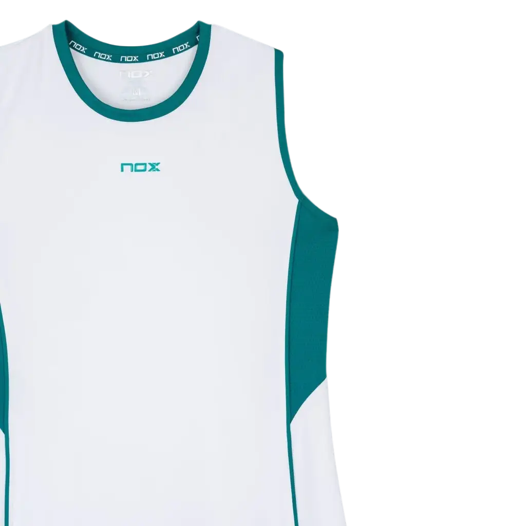 Kleid Nox Damen Pro Weiß/Efeugrün 2026