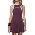 Kleid Siux Spitze 26 Damen Granatrot