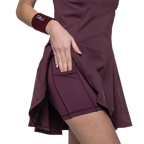 Kleid Siux Spitze 26 Damen Granatrot