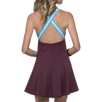 Kleid Siux Spitze 26 Damen Granatrot
