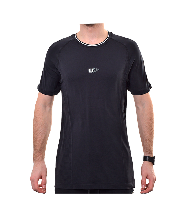 Wilson Crew Black T-shirt 2024