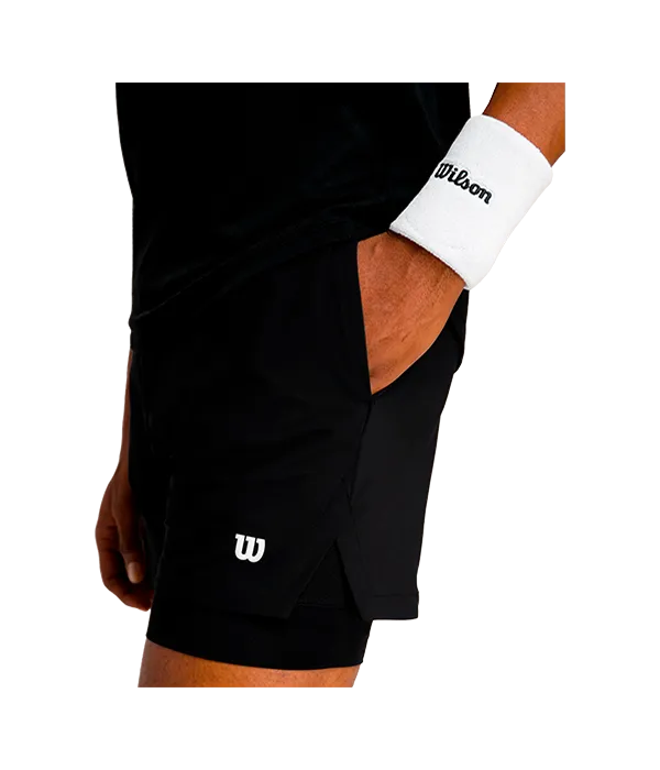 Pantalón Corto Wilson Tournament Negro 2025