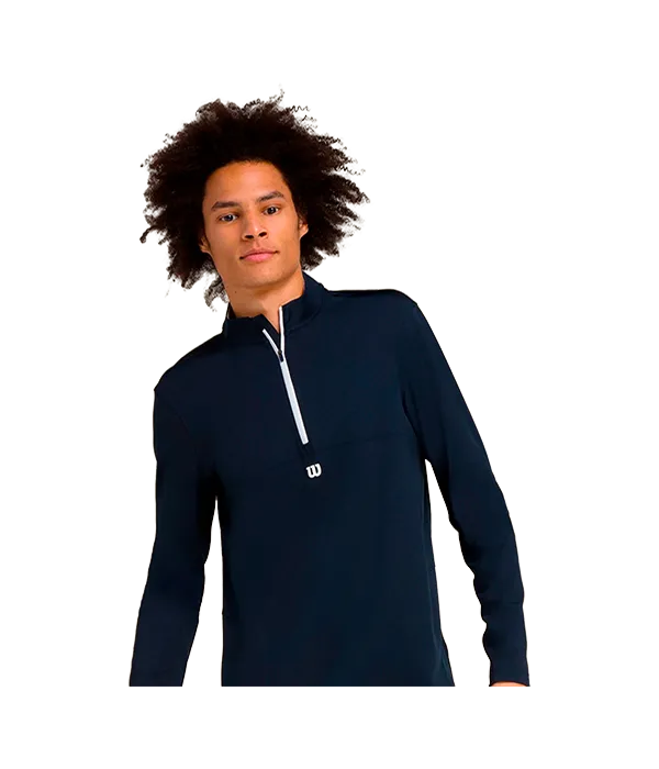 Sudadera Wilson Elevate Performance Navy 2025