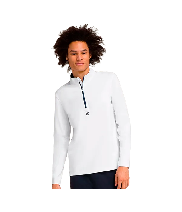 Sweatshirt Wilson Elevate Performance White 2025