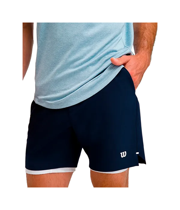 Pantalón Corto Wilson Tournamet V2 7´´ Navy 2025