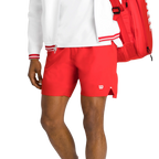 Pantalón Corto Wilson Tournament V2 7 Rojo 2026