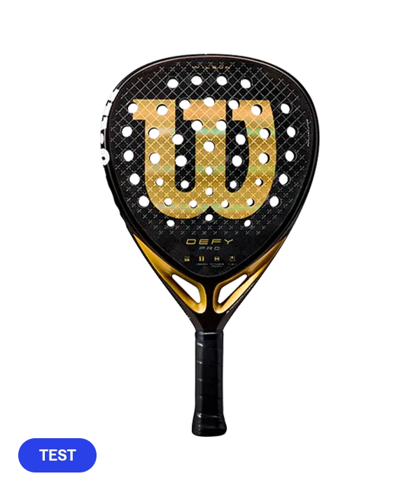 Raquete de padel de TEST Wilson Desafie Pro V1 2025 Javi Garrido