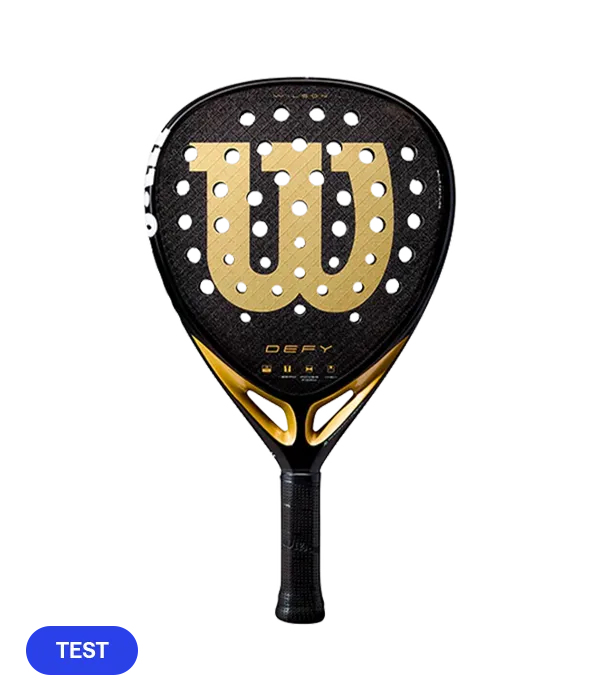 Pala de TEST Wilson Defy V1 2025