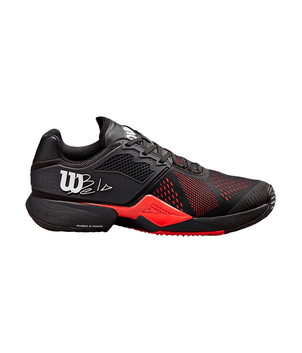 Wilson Bela Tour Shoes Black/Red 2024