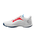 Sapatilhas de padel Wilson Hurakn Pro Branco/Wilson Red/D V Azul