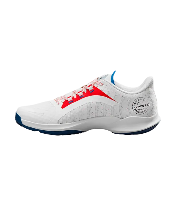 Sapatilhas de padel Wilson Hurakn Pro Branco/Wilson Red/D V Azul