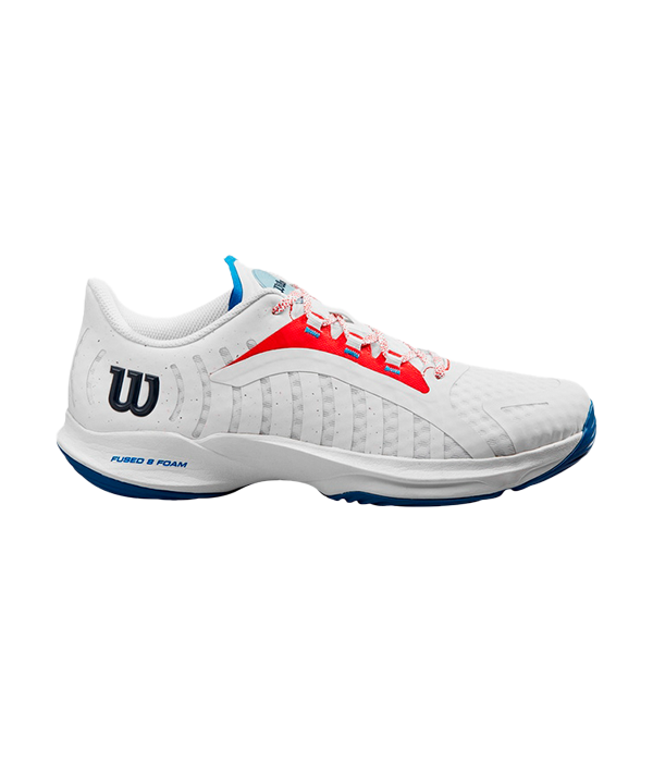 Zapatillas Wilson Hurakn Pro Blanco/Rojo 2024