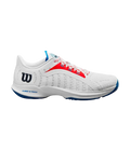 Sapatilhas de padel Wilson Hurakn Pro Branco/Wilson Red/D V Azul