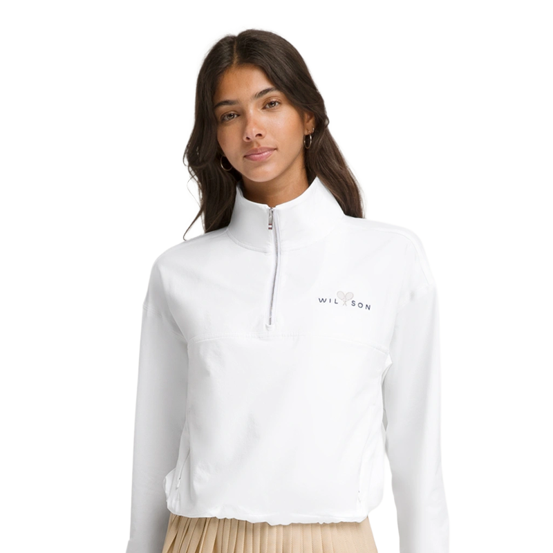 Sudadera Wilson Davensport Mujer Blanco