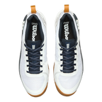 Zapatillas Wilson Rush Pro 4.5 Clay RG White/Navy Blazer/Gum 2025