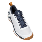 Zapatillas Wilson Rush Pro 4.5 Clay RG White/Navy Blazer/Gum 2025