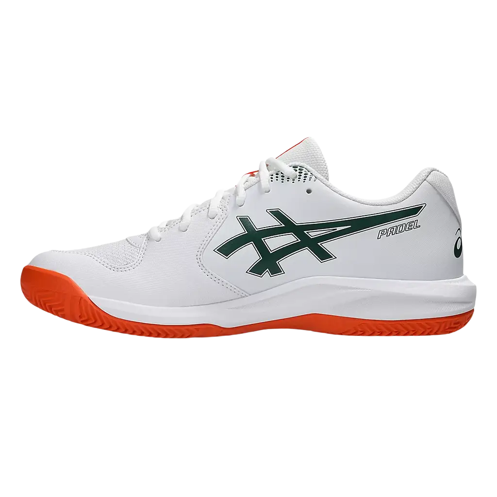 Asics Padel Shoes Gel-Dedicate 9 White/Jewel Green 2026