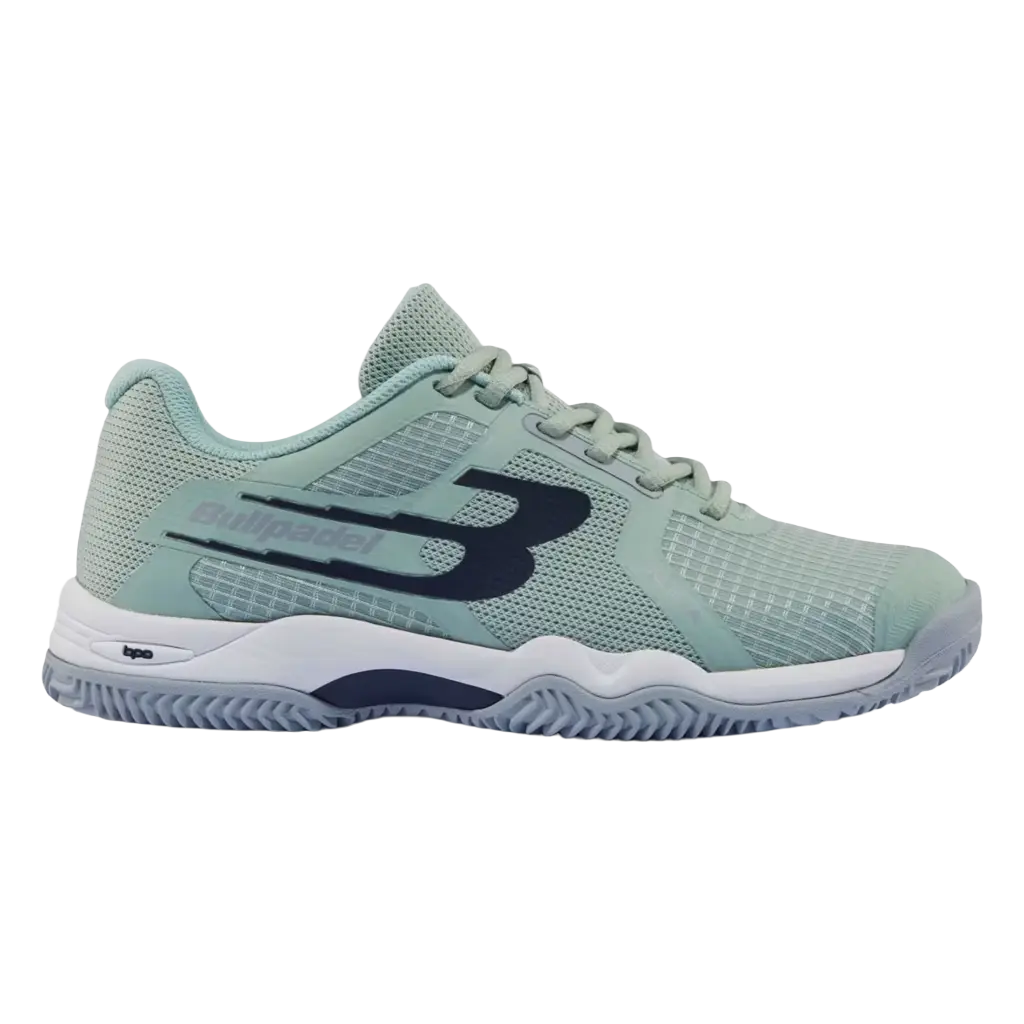 Zapatilla Bullpadel Indiga W 26I Verde Mujer 2026