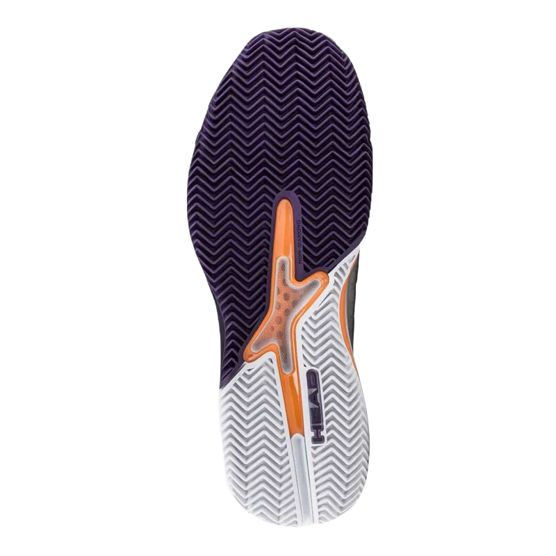 Pantoufle Head Revolt Pro 5.0 Clay Light Gris/Violet Night 2026