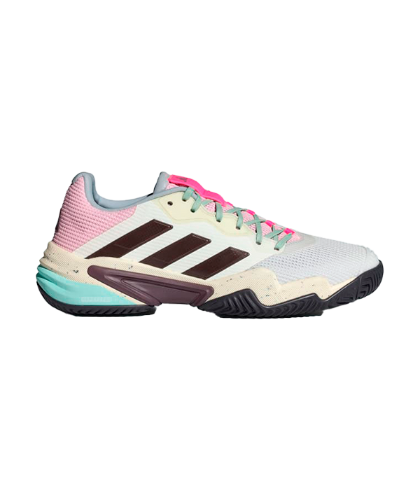 Zapatillas Adidas Barricade 13 2024 Blanco/Rosa