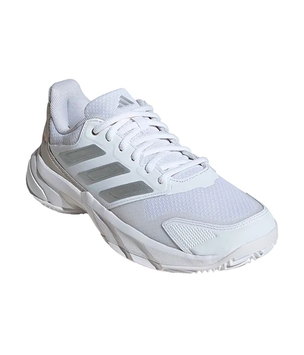 Zapatillas Adidas CourtJam Control 3 CL Women Blanco/Gris 2025