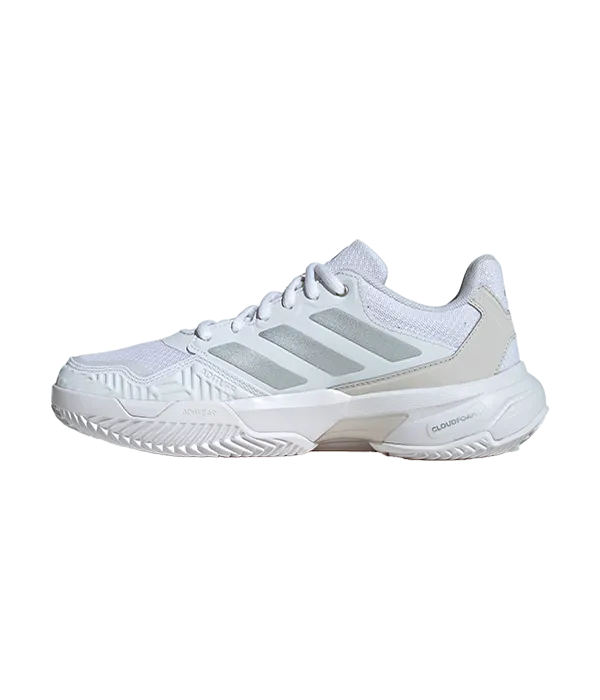 Zapatillas Adidas CourtJam Control 3 CL Women Blanco/Gris 2025