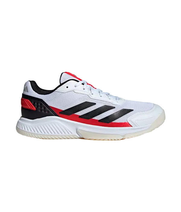 Zapatillas Adidas Courtquick Padel Blanco/Rojo