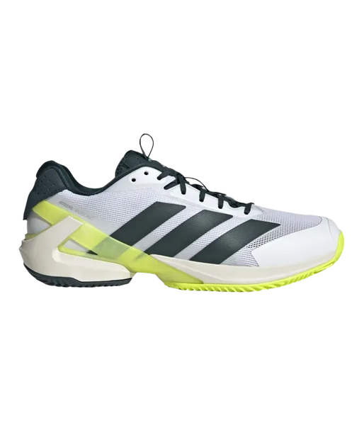 Adidas Padel Shoes Adizero Ubersonic 5 Clay White/Dark Green 2025