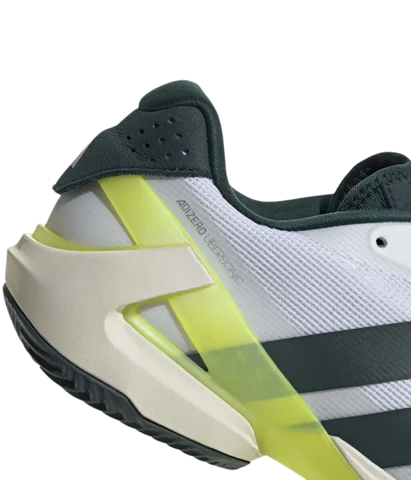 Adidas Padel Shoes Adizero Ubersonic 5 Clay White/Dark Green 2025