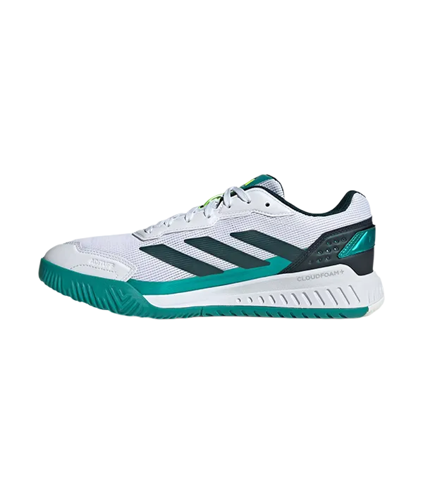 Zapatillas Adidas Courtquick Padel M Blanco/Verde 2025