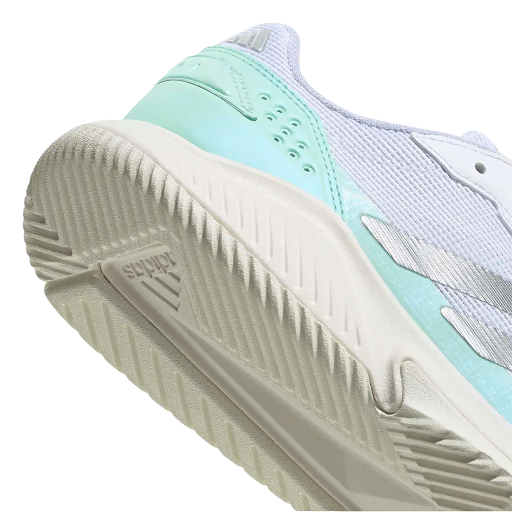 Zapatillas Adidas Courtquick Padel Woman Blanco Verde 2026