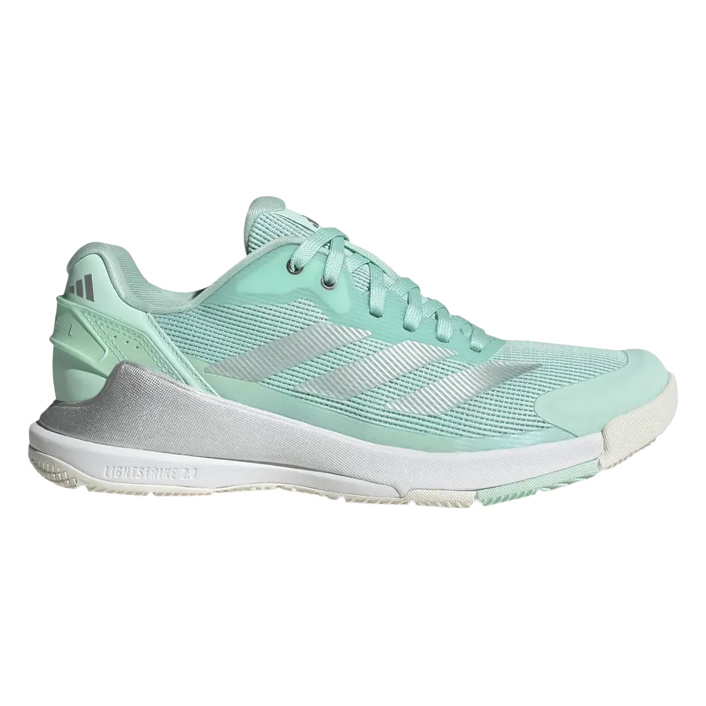 Zapatillas Adidas Crazyquick Ls Padel Woman Verde Blanco 2026