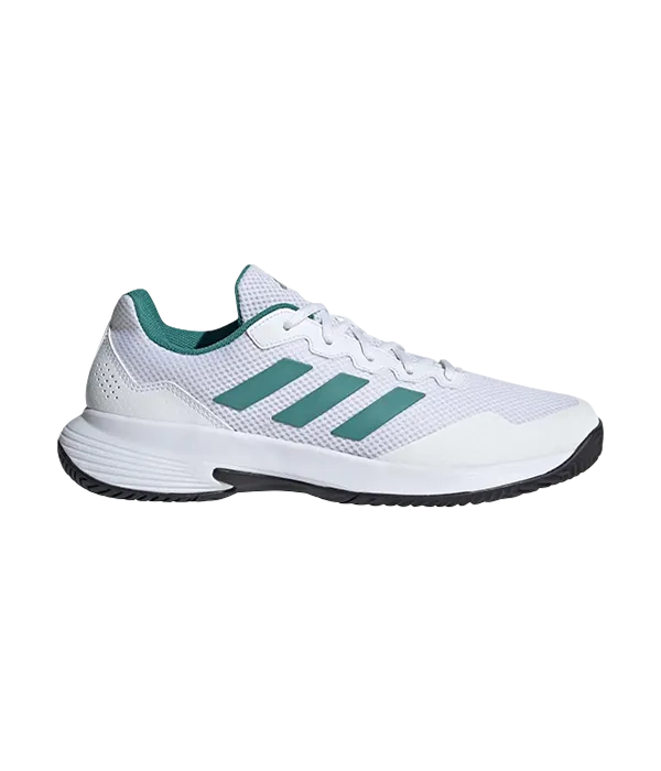 Adidas Padel Shoes GameCourt 2 M White/Green 2025