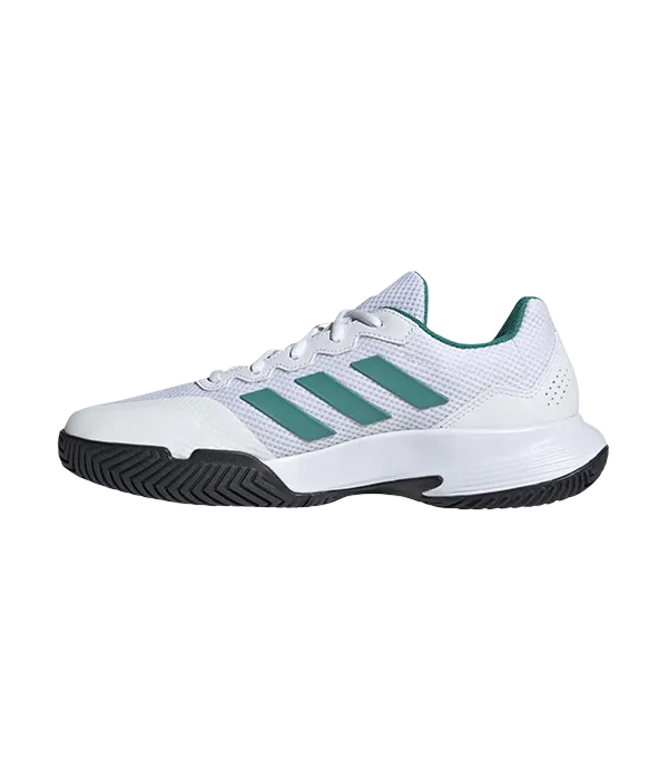 Adidas Padel Shoes GameCourt 2 M White/Green 2025