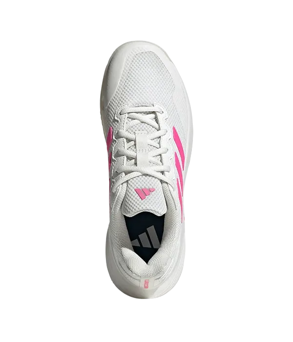 Chaussures de padel Adidas GameCourt 2 femmes Blanc/Rose 2025