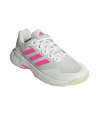 Chaussures de padel Adidas GameCourt 2 femmes Blanc/Rose 2025