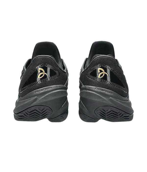 Zapatillas Asics Court FF 3 Novak Clay Night Energy Black/Prism Gold 2025