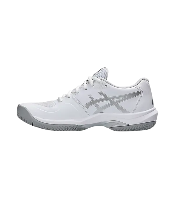 Chaussures de padel Asics Game FR Clay/Oc Femme Blanche/Pure Silver 2025