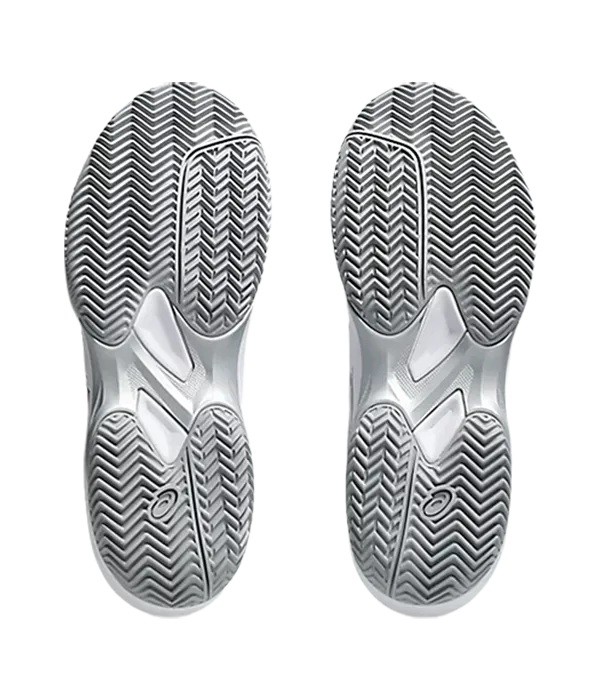 Chaussures de padel Asics Game FR Clay/Oc Femme Blanche/Pure Silver 2025