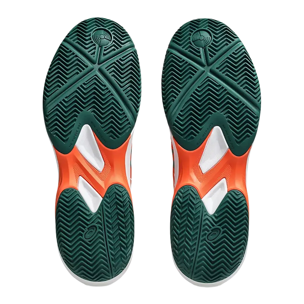 Asics Padel Shoes Game FF Energy Orange/Jewel Green 2026