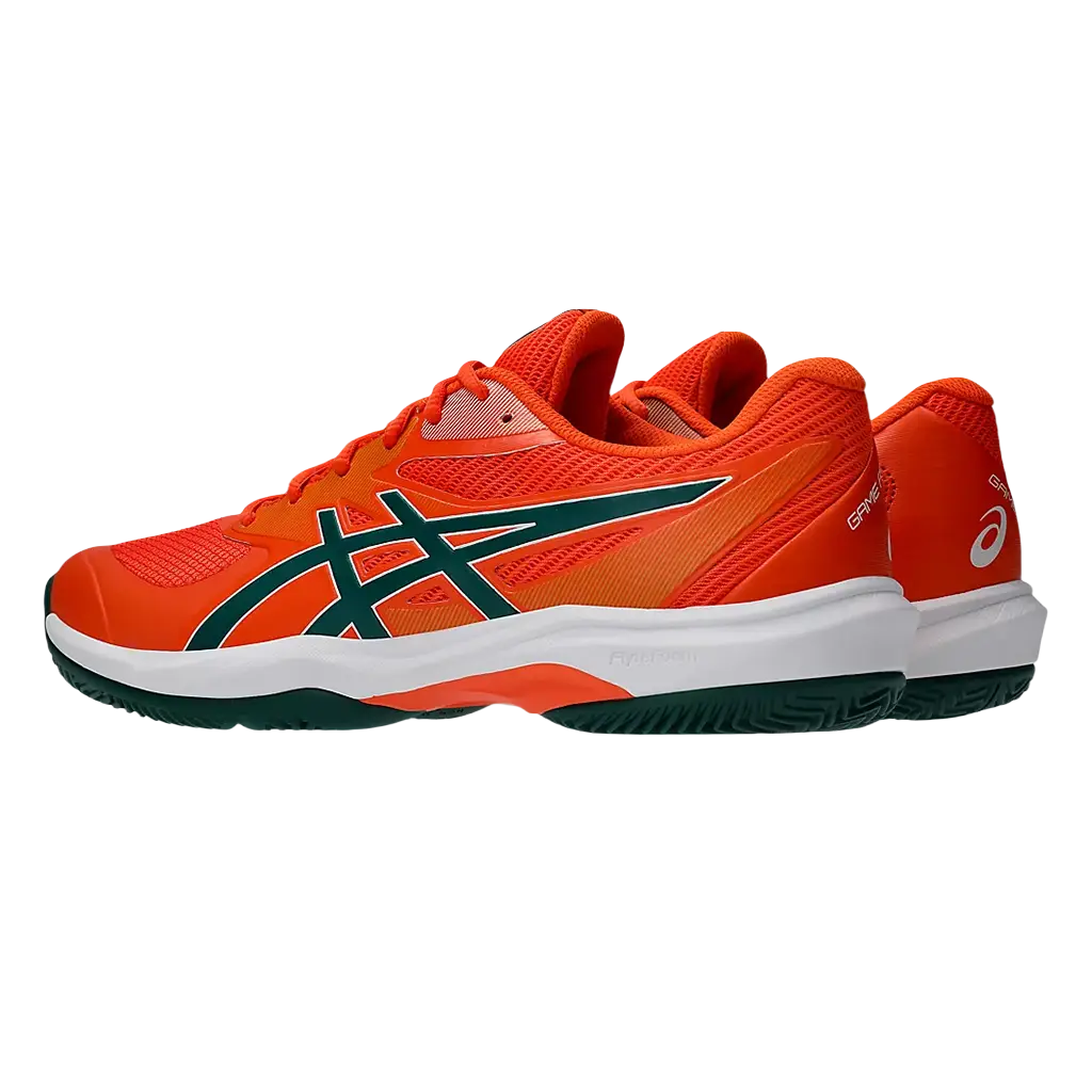 Asics Padel Shoes Game FF Energy Orange/Jewel Green 2026