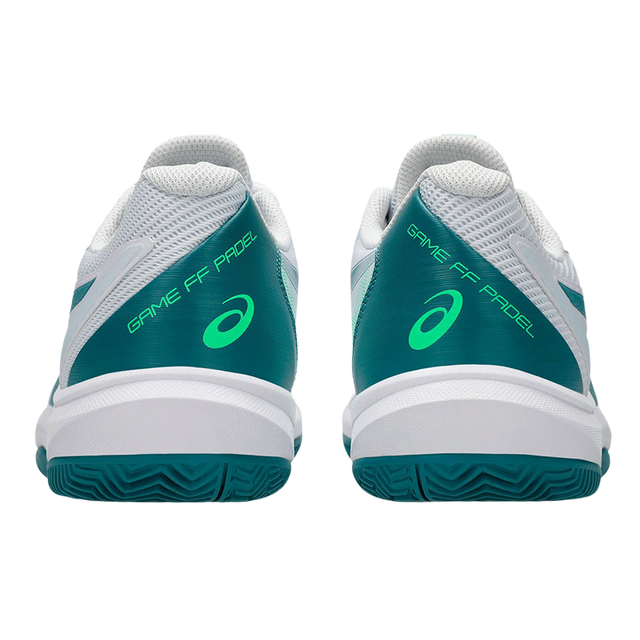 Chaussures Asics Jeu FF Padel Blanc/Misty Pine 2026