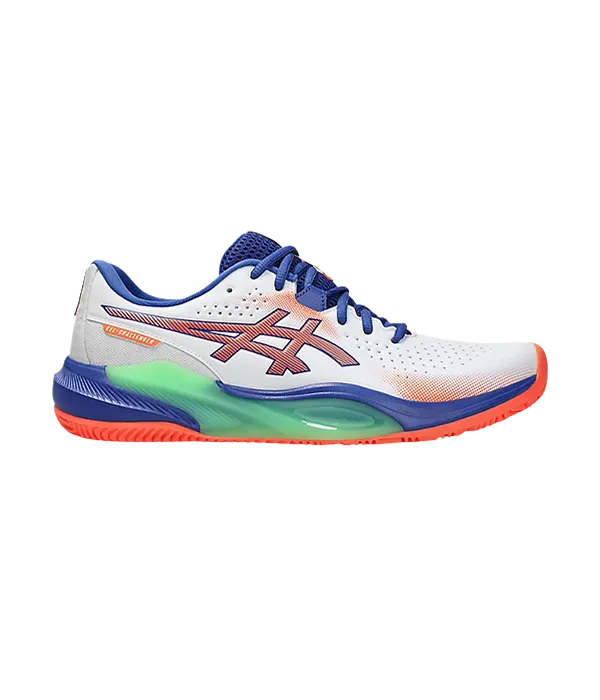 Zapatillas Asics Gel-Challenger 15 Padel White/Vivid Coral 2025