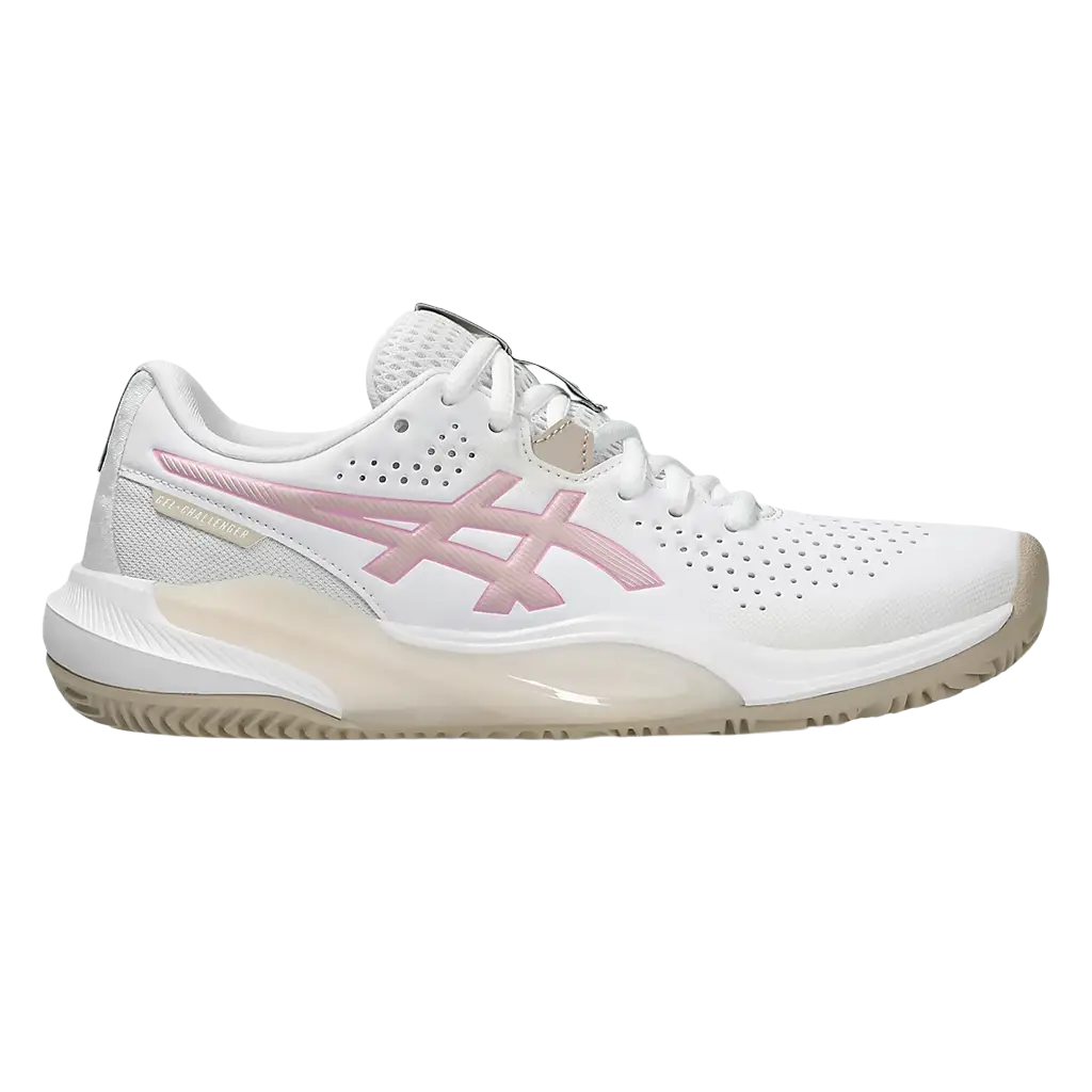 Asics Padel Shoes Gel-Challenger 15 White/Bubblegum Women 2026