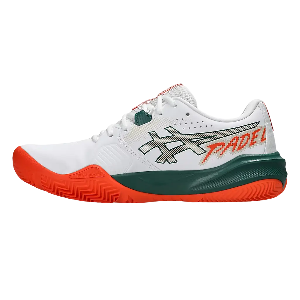 Asics Padelschuhe Gel-Challenger 15 Weiß/Energy Orange 2026