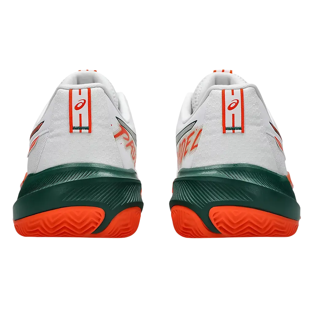 Asics Padelschuhe Gel-Challenger 15 Weiß/Energy Orange 2026