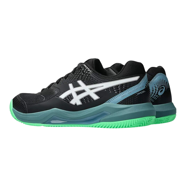 Padel Shoes Asics Gel-Dedicate 8 Padel Black/Vital Green 2026