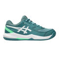 Sapatilhas de padel Asics Gel-Dedicate 8 Padel GS Misty Pine/Branco 2026 Infantil