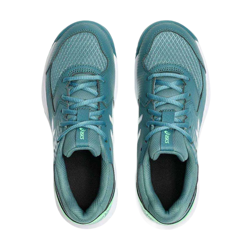 Sapatilhas de padel Asics Gel-Dedicate 8 Padel GS Misty Pine/Branco 2026 Infantil