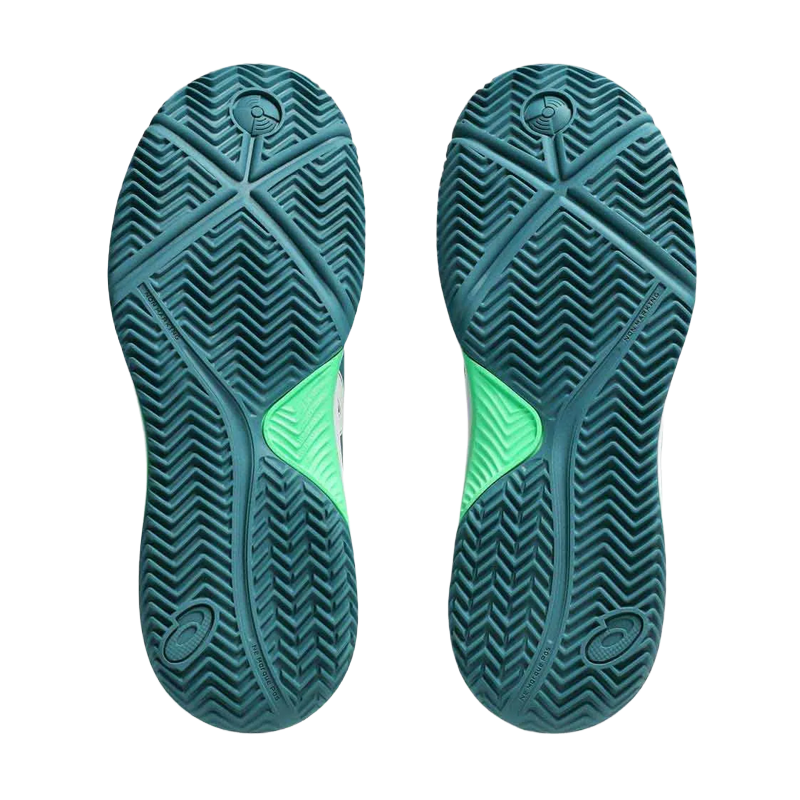 Sapatilhas de padel Asics Gel-Dedicate 8 Padel GS Misty Pine/Branco 2026 Infantil